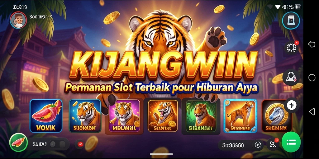 Tampilan gameplay seru KIJANGWIN yang menarik dan penuh warna.