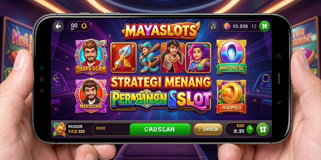 Tampilan gameplay strategis di MAYASLOTS dengan karakter menawan.