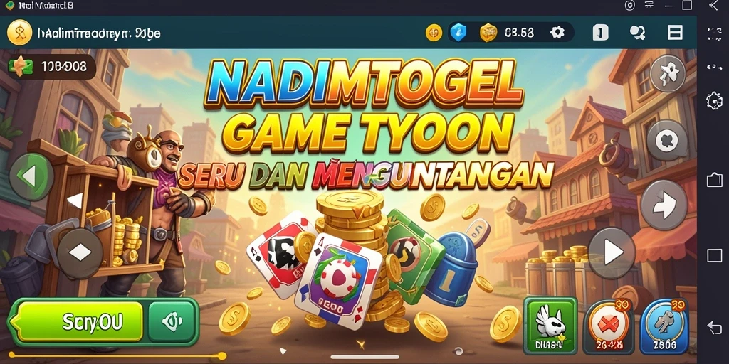 Gameplay seru dan strategi manajemen dalam NADIMTOGEL.