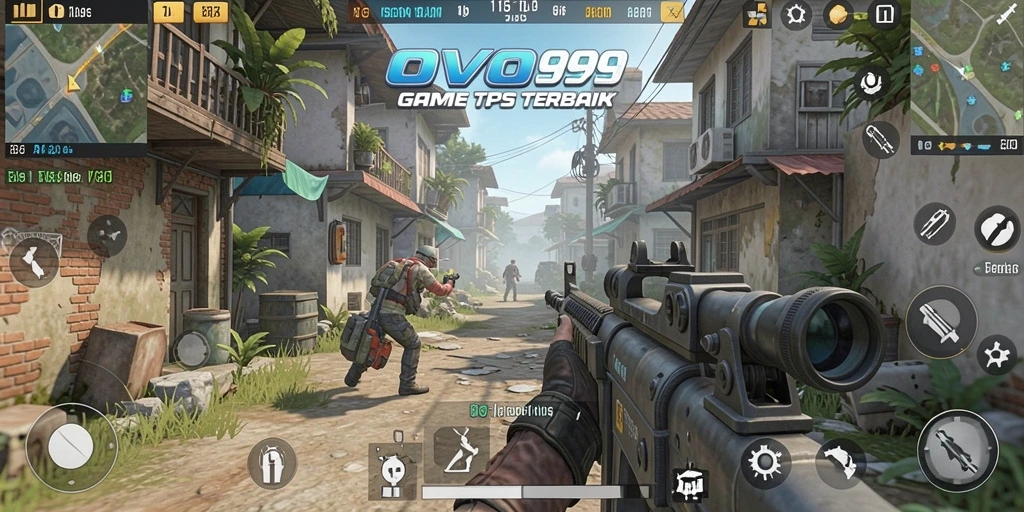 Tampilan gameplay seru dan kompetitif di OVO99.