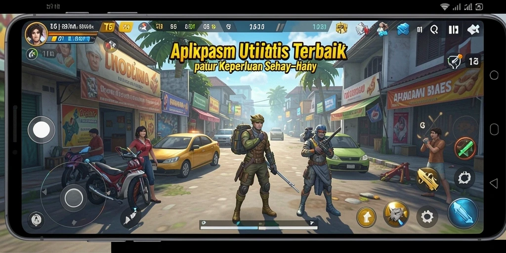 Tampilan antarmuka aplikasi T6 yang modern dan intuitif.