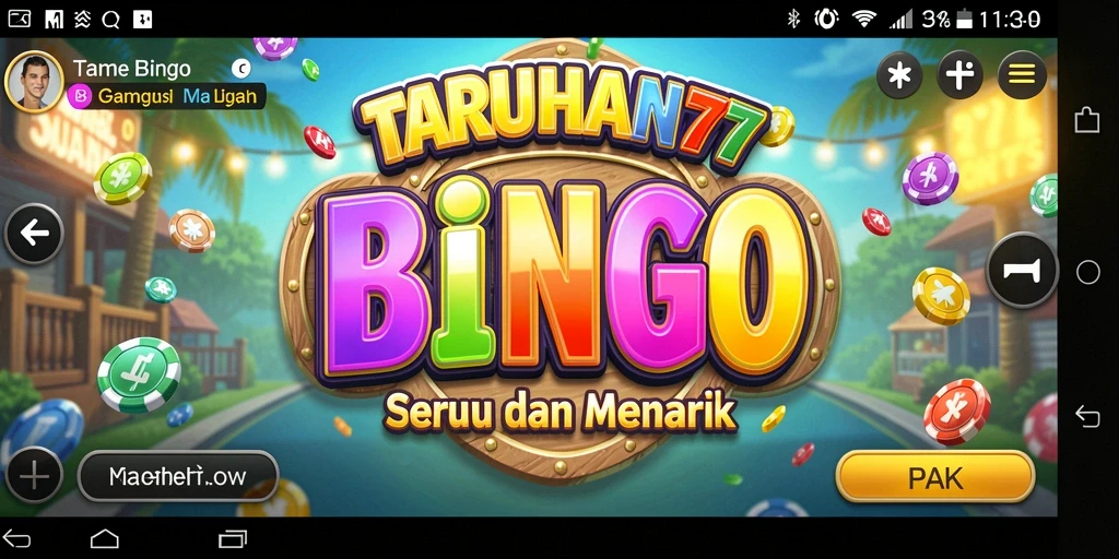 Tampilan gameplay TARUHAN77 yang mengasyikkan dan penuh warna.